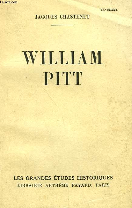 WILLIAM PITT.