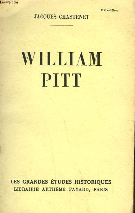 WILLIAM PITT.