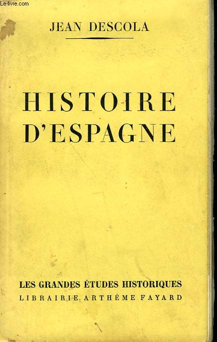 HISTOIRE D'ESPAGNE.