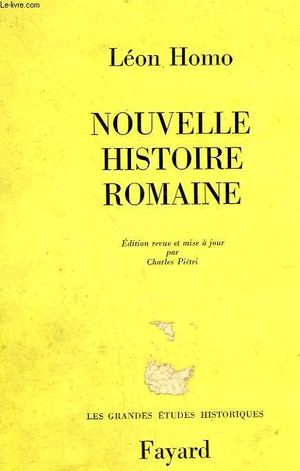 NOUVELLE HISTOIRE ROMAINE.