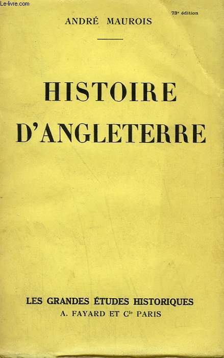 HISTOIRE D'ANGLETERRE.