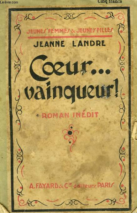 COEUR VAINQUEUR! COLLECTION JEUNES FEMMES ET JEUNES FILLES N 35.