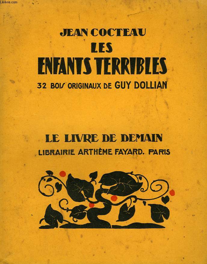 LES ENFANTS TERRIBLES. 32 BOIS ORIGINAUX DE GUY DOLLIAN. LE LIVRE DE DEMAIN N 102.