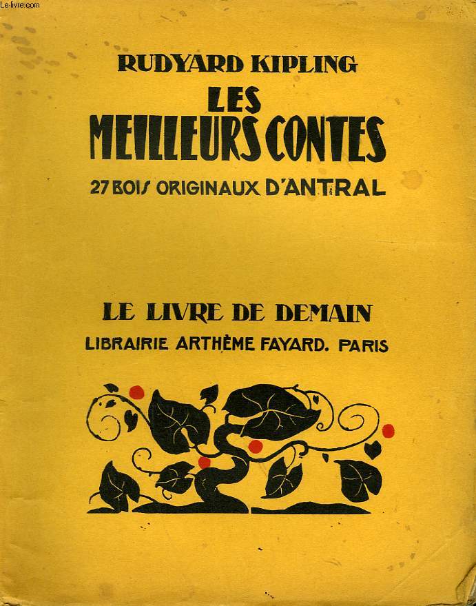 LES MEILLEURS CONTES. 27 BOIS ORIGINAUX D'ANTRAL. LE LIVRE DE DEMAIN N° 198.