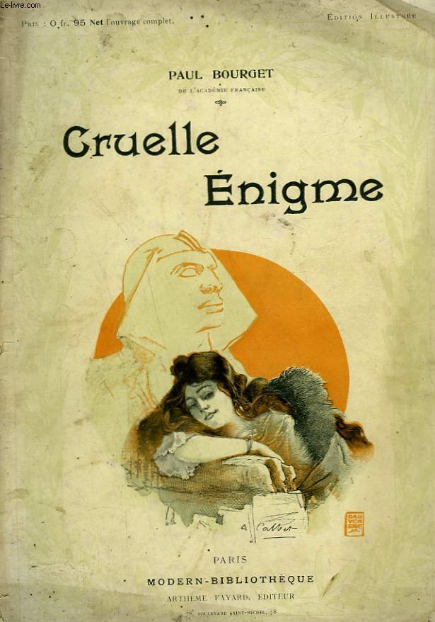 CRUELLE ENIGME. PROFILS PERDUS. COLLECTION MODERN BIBLIOTHEQUE.