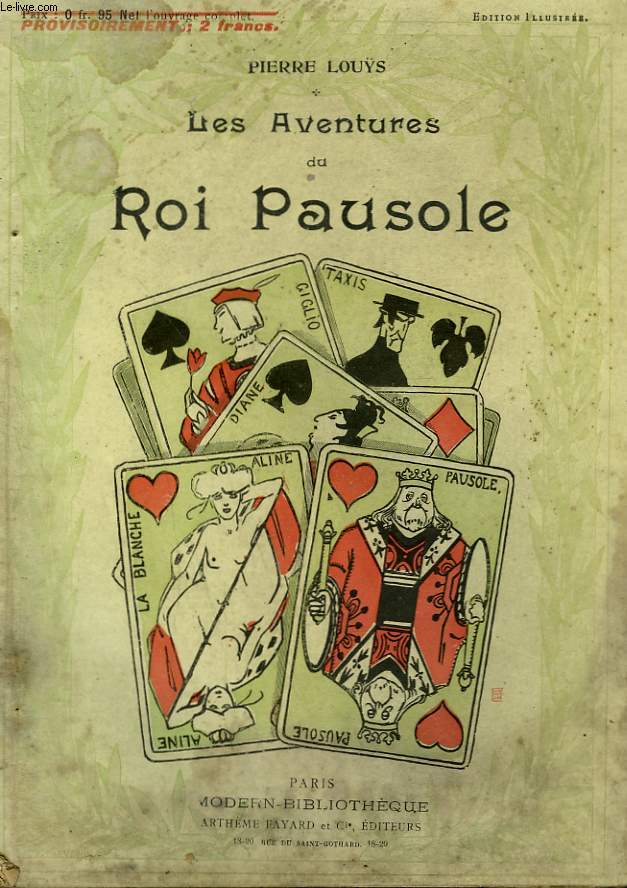 LES AVENTURES DU ROI PAUSOLE. COLLECTION MODERN BIBLIOTHEQUE.