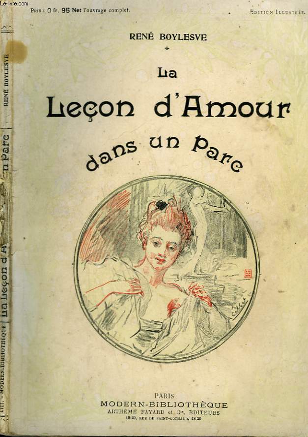 LA LECON D'AMOUR DANS UN PARC. COLLECTION MODERN BIBLIOTHEQUE.