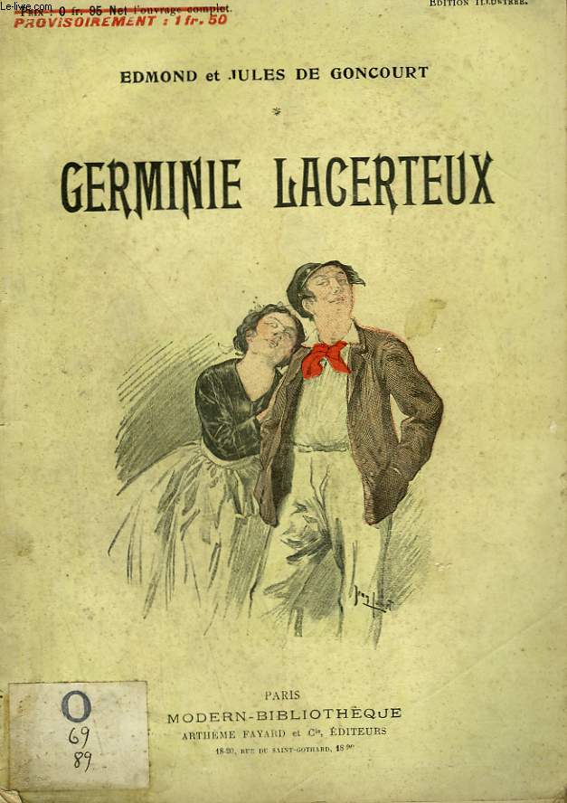 GERMINE LACERTEUX. COLLECTION MODERN BIBLIOTHEQUE.