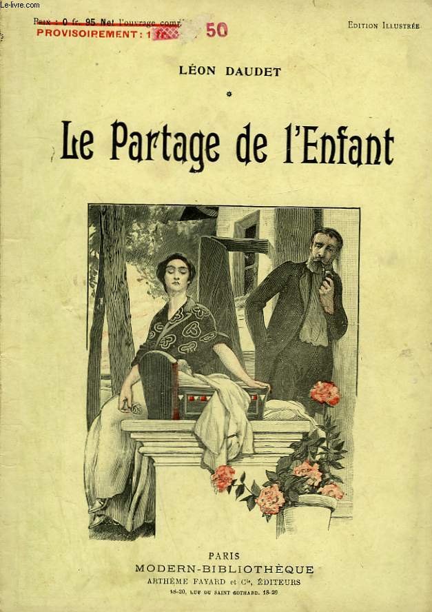 LE PARTAGE DE L'ENFANT. COLLECTION MODERN BIBLIOTHEQUE.