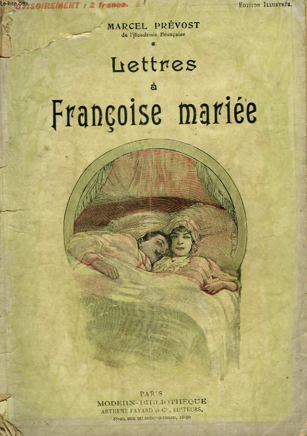 LETTRES A FRANCOISE MARIEE. COLLECTION MODERN BIBLIOTHEQUE.