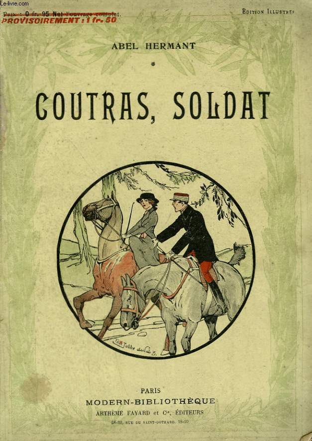 COUTRAS, SOLDAT. COLLECTION MODERN BIBLIOTHEQUE.
