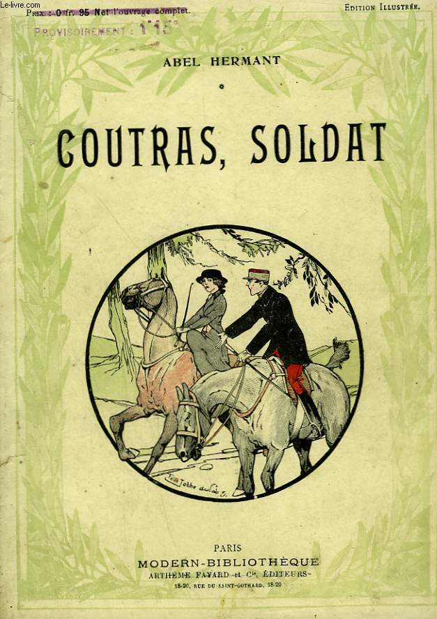 COUTRAS, SOLDAT. COLLECTION MODERN BIBLIOTHEQUE.