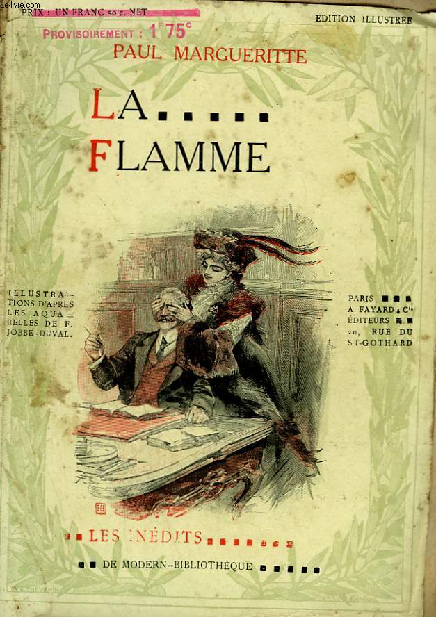 LA FLAMME. COLLECTION MODERN BIBLIOTHEQUE.