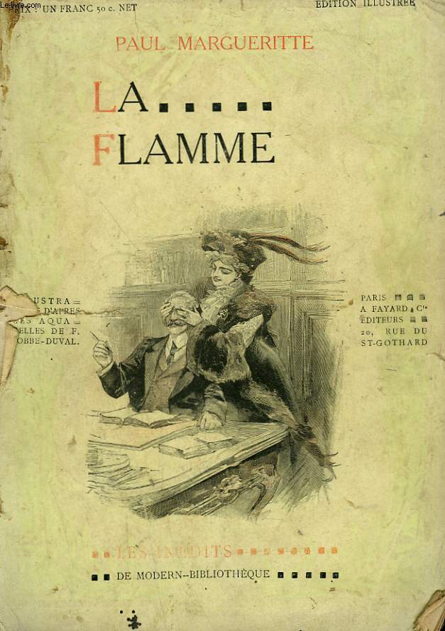 LA FLAMME. COLLECTION MODERN BIBLIOTHEQUE.