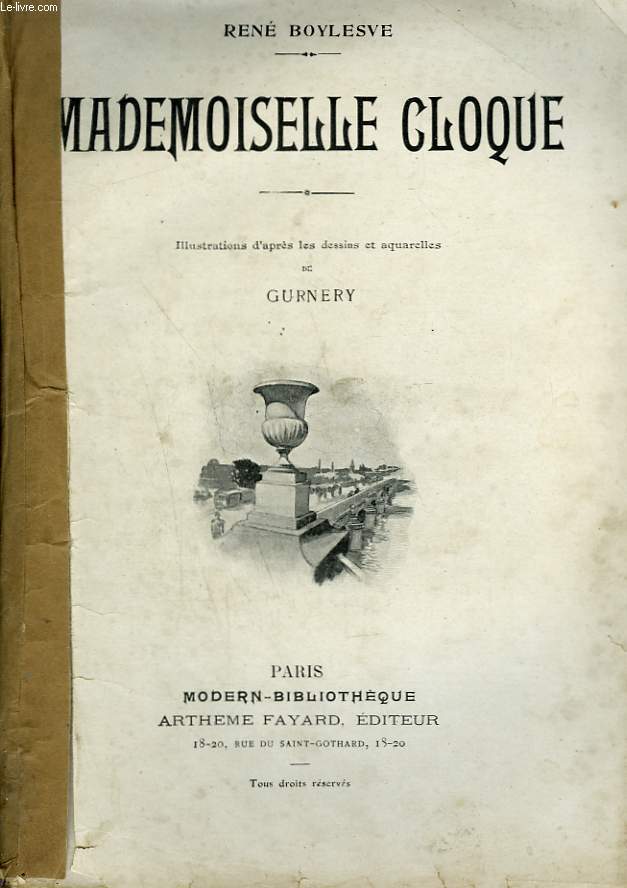 MADEMOISELLE CLOQUE. COLLECTION MODERN BIBLIOTHEQUE.