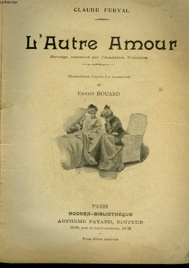 L'AUTRE AMOUR. COLLECTION MODERN BIBLIOTHEQUE.