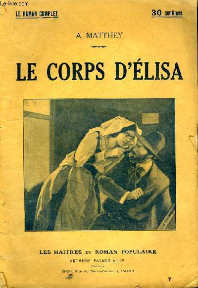LE CORPS D'ELISA.