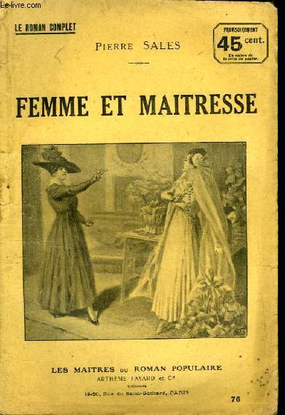 FEMME ET MAITRESSE.
