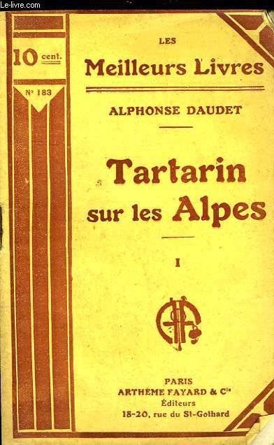 TARTARIN SUR LES ALPES - TOME 1