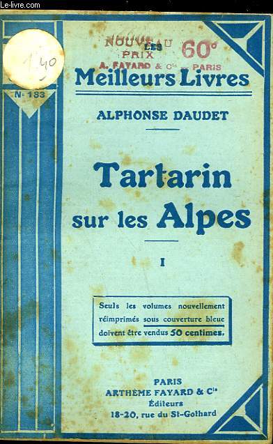 TARTARIN SUR LES ALPES - TOME 1