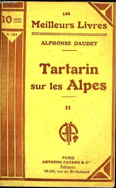 TARTARIN SUR LES ALPES - TOME 2