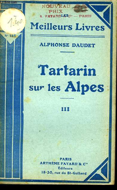 TARTARIN SUR LES ALPES