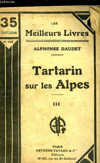 TARTARIN SUR LES ALPES