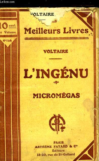 L'INGENU - MICROMEGAS