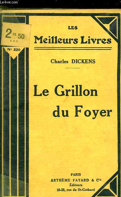 LE GRILLON DU FOYER