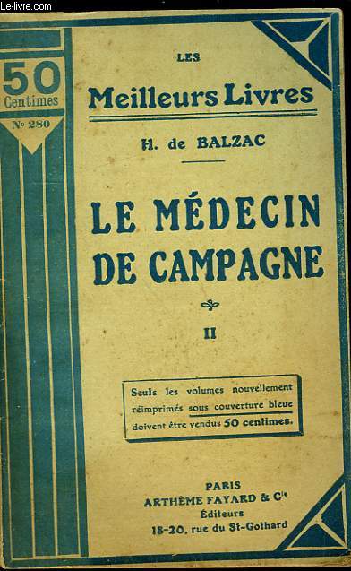 LE MEDECIN DE CAMPAGNE - TOME 2