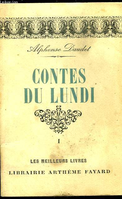 CONTES DU LUNDI - TOME 1