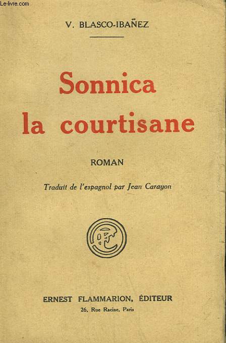 SONNICA LA COURTISANE.