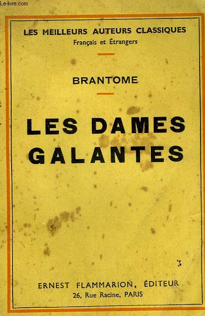 LES DAMES GALANTES.