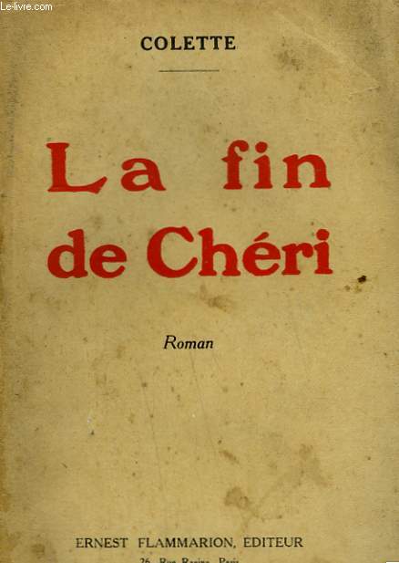 LA FIN DE CHERI.