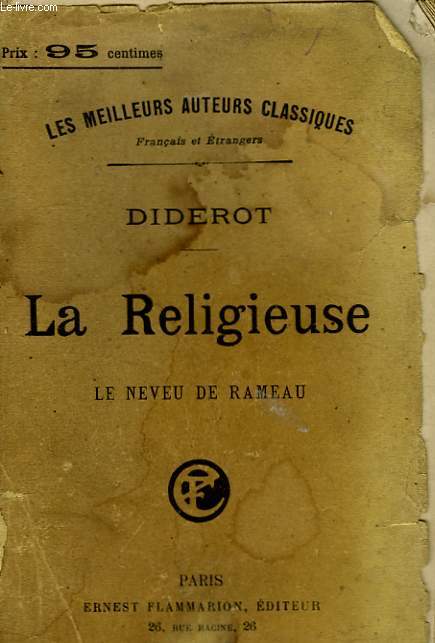 LA RELIGIEUSE. LE NEVEU DE RAMEAU.