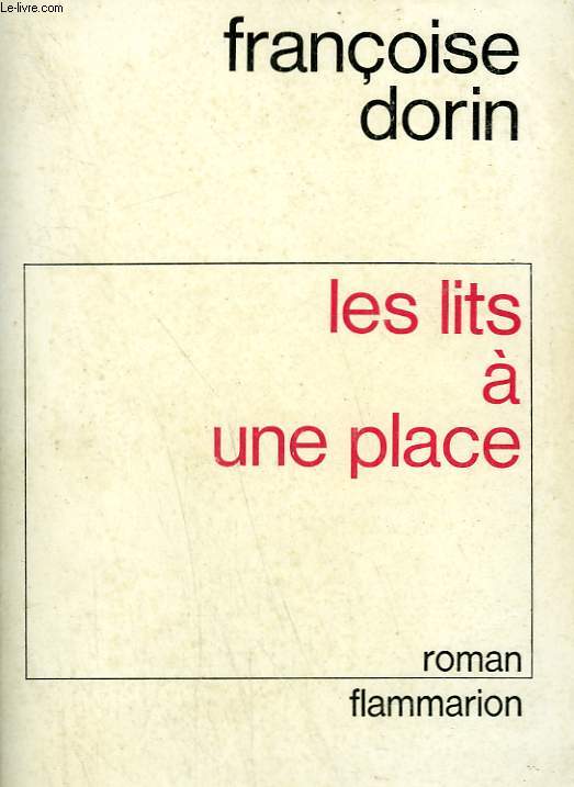 LES LITS A UNE PLACE.