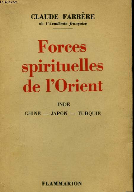 FORCES SPIRITUELLES DE L'ORIENT.