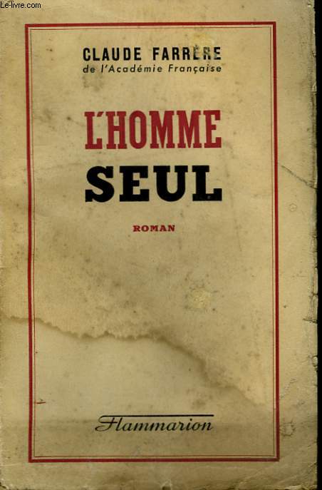L'HOMME SEUL.