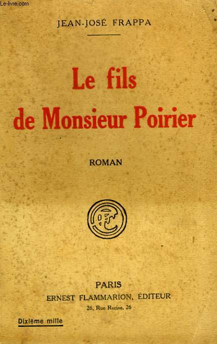 LE FILS DE MONSIEUR POIRIER.