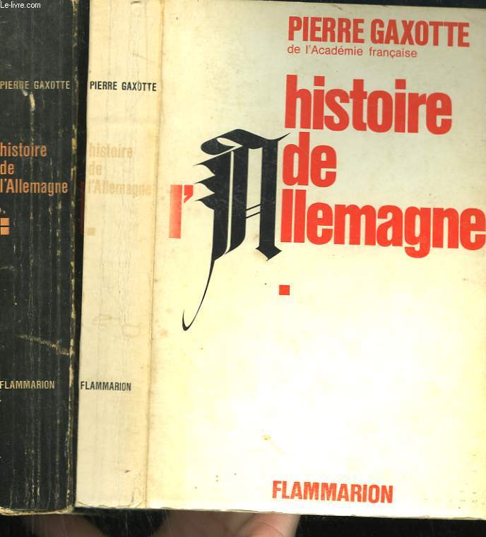 HISTOIRE DE L'ALLEMAGNE. EN 2 TOMES.