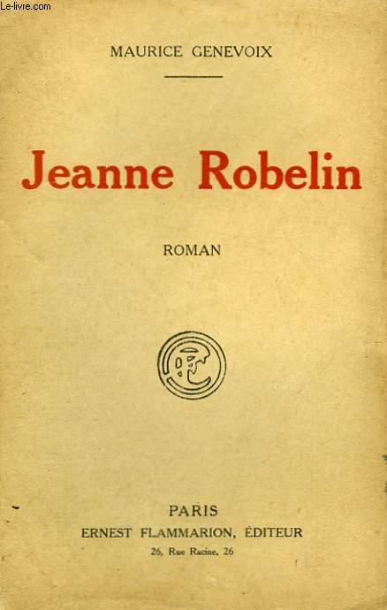 JEANNE ROBELIN.