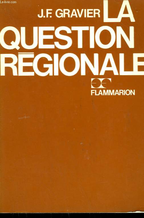 LA QUESTION REGIONALE.