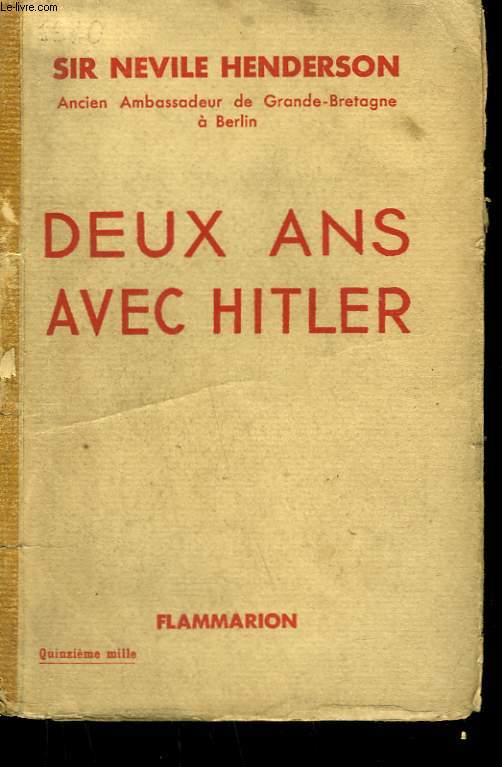 DEUX ANS AVEC HITLER.