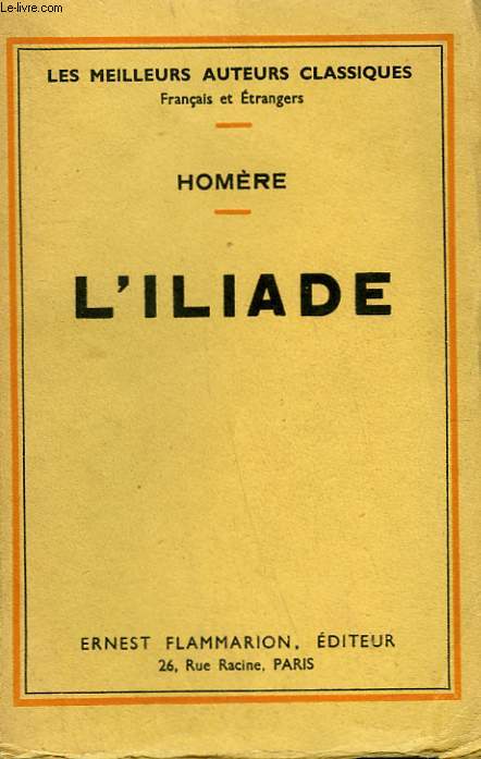 L'ILIADE.