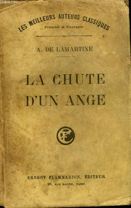 LA CHUTE D'UN ANGE.