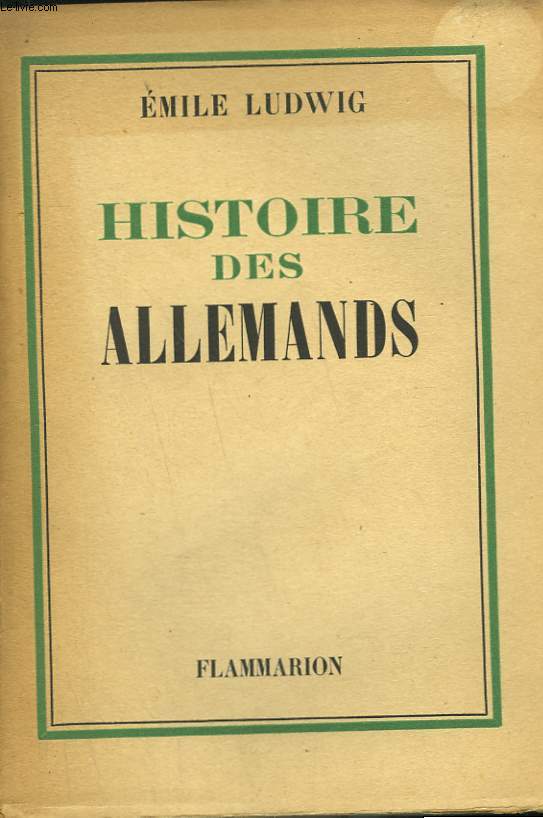 HISTOIRE DES ALLEMANDS.