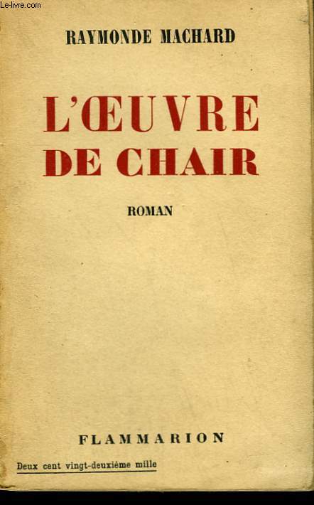 L'OEUVRE DE CHAIR.