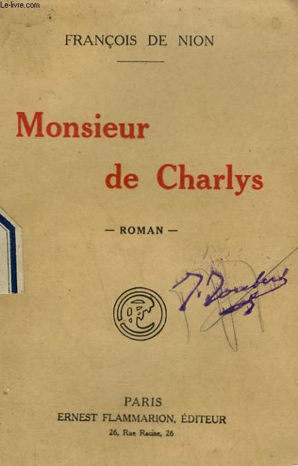 MONSIEUR DE CHARLYS.