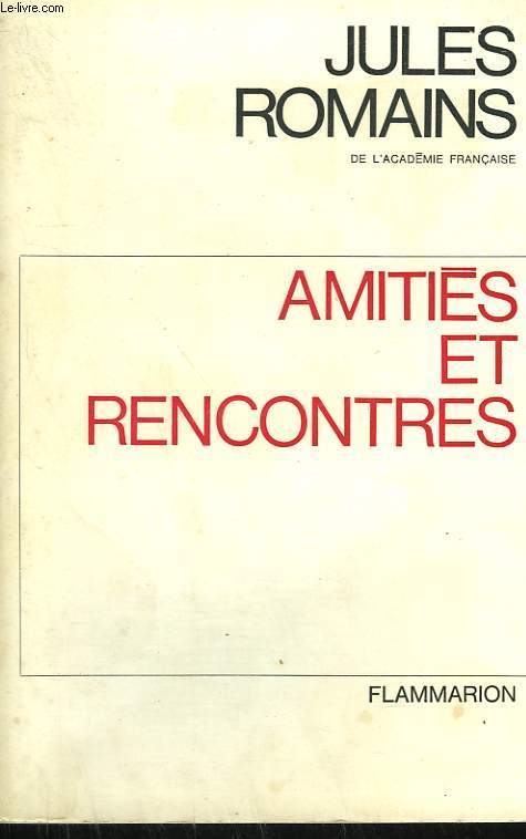 AMITIES ET RENCONTRES.