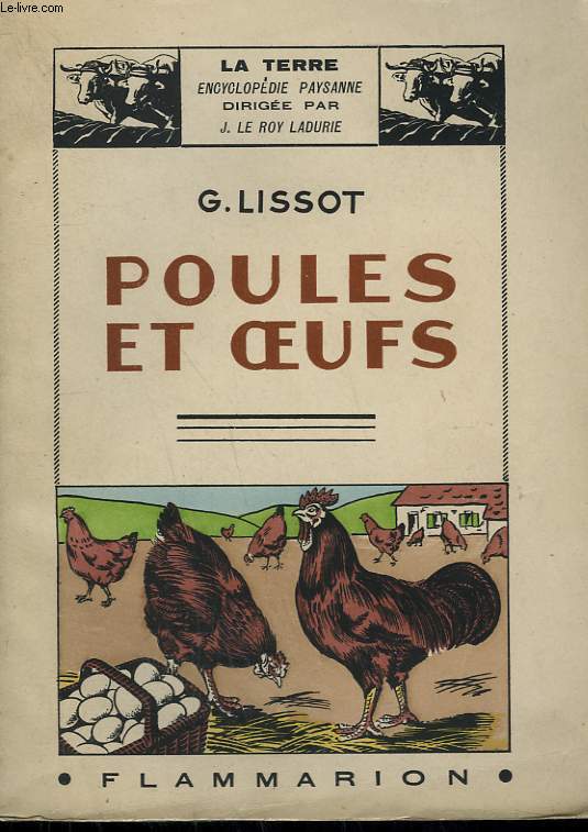 POULES ET OEUFS. COLLECTION : LA TERRE